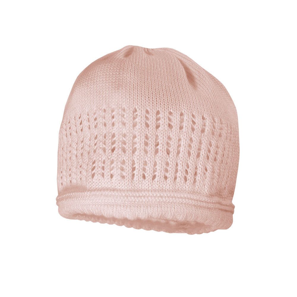 MAXIMO Strickmütze BABY GIRL-Mütze, Struktur (1-St)