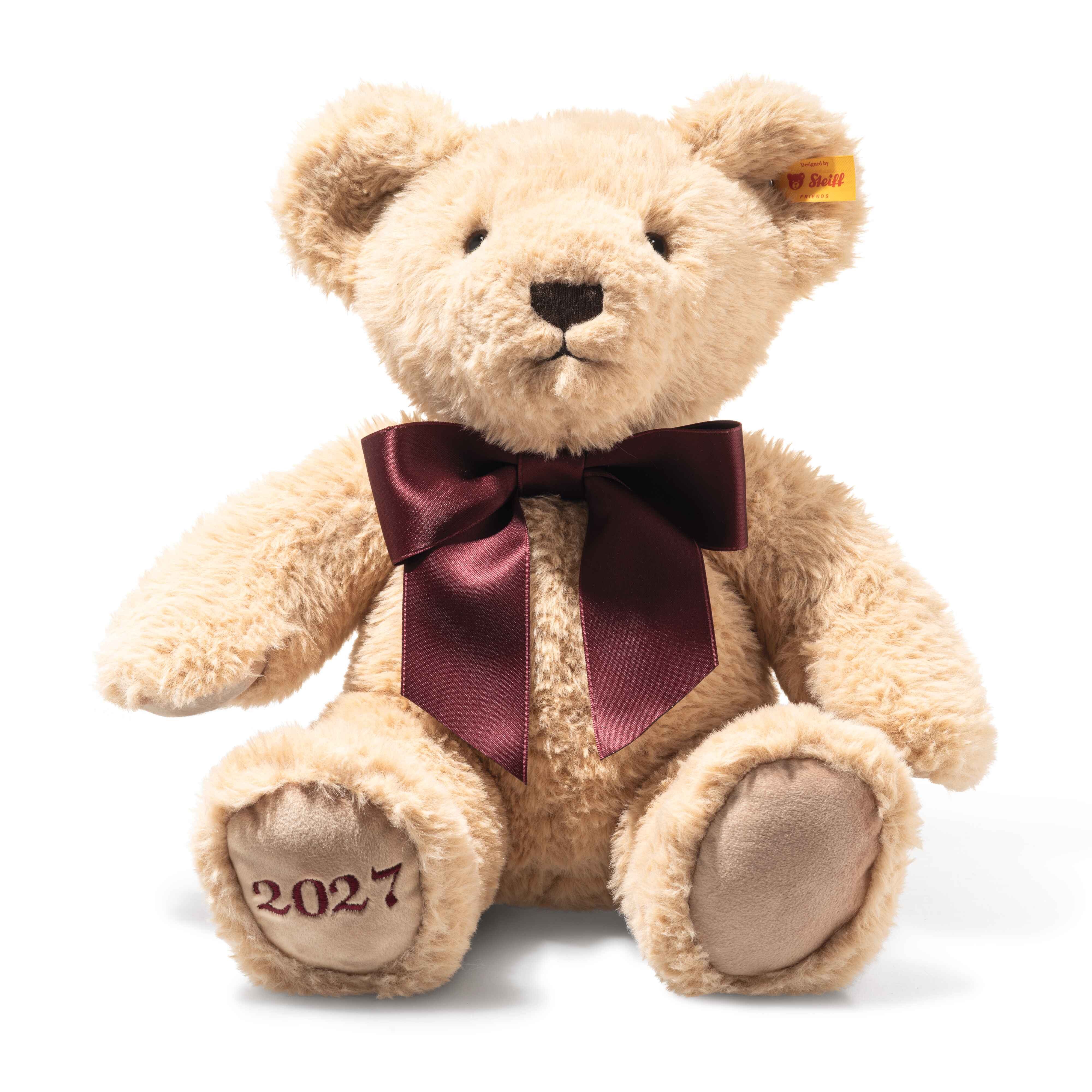 Steiff Kuscheltier Cosy Jahresbär 2027, beige