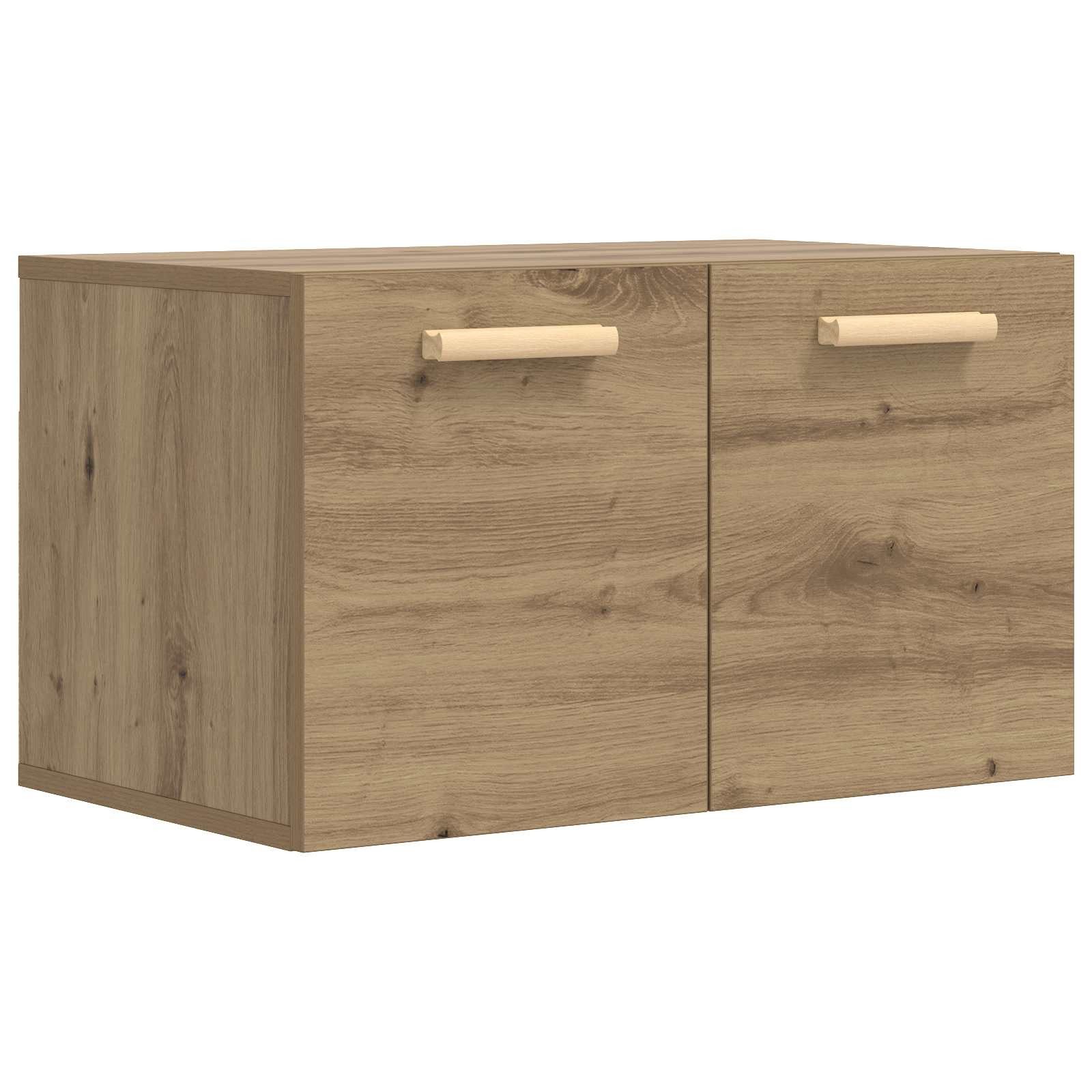 vidaXL Schranksystem Wandschrank 60 x 36,5 x 35 cm Holzwerkstoff Artisan-Eiche (1-St)