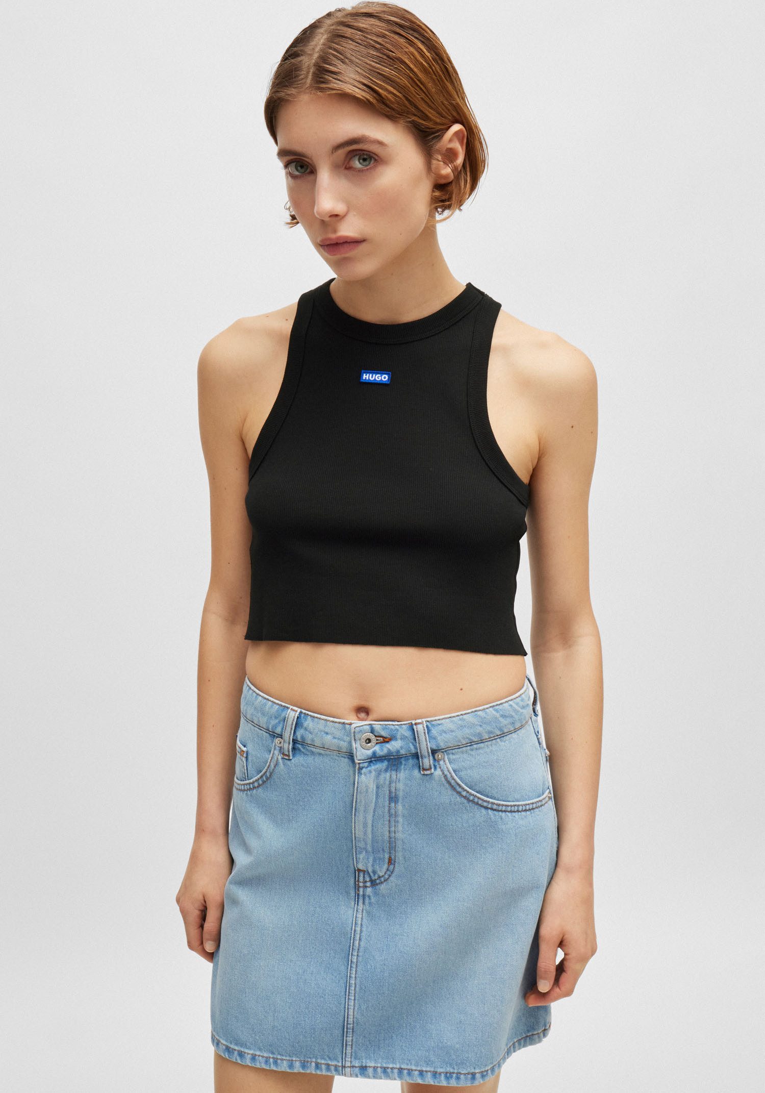 HUGO Tanktop Baby Tank Cropped-Form
