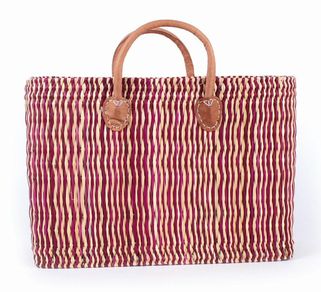 El Puente Einkaufskorb Souk-Tasche "Zebra", Handmade, Handmade