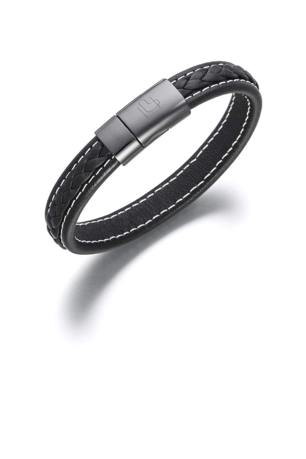 Lunavit Armband Lunavit Leder Magnetarmband Zoom günstig online kaufen