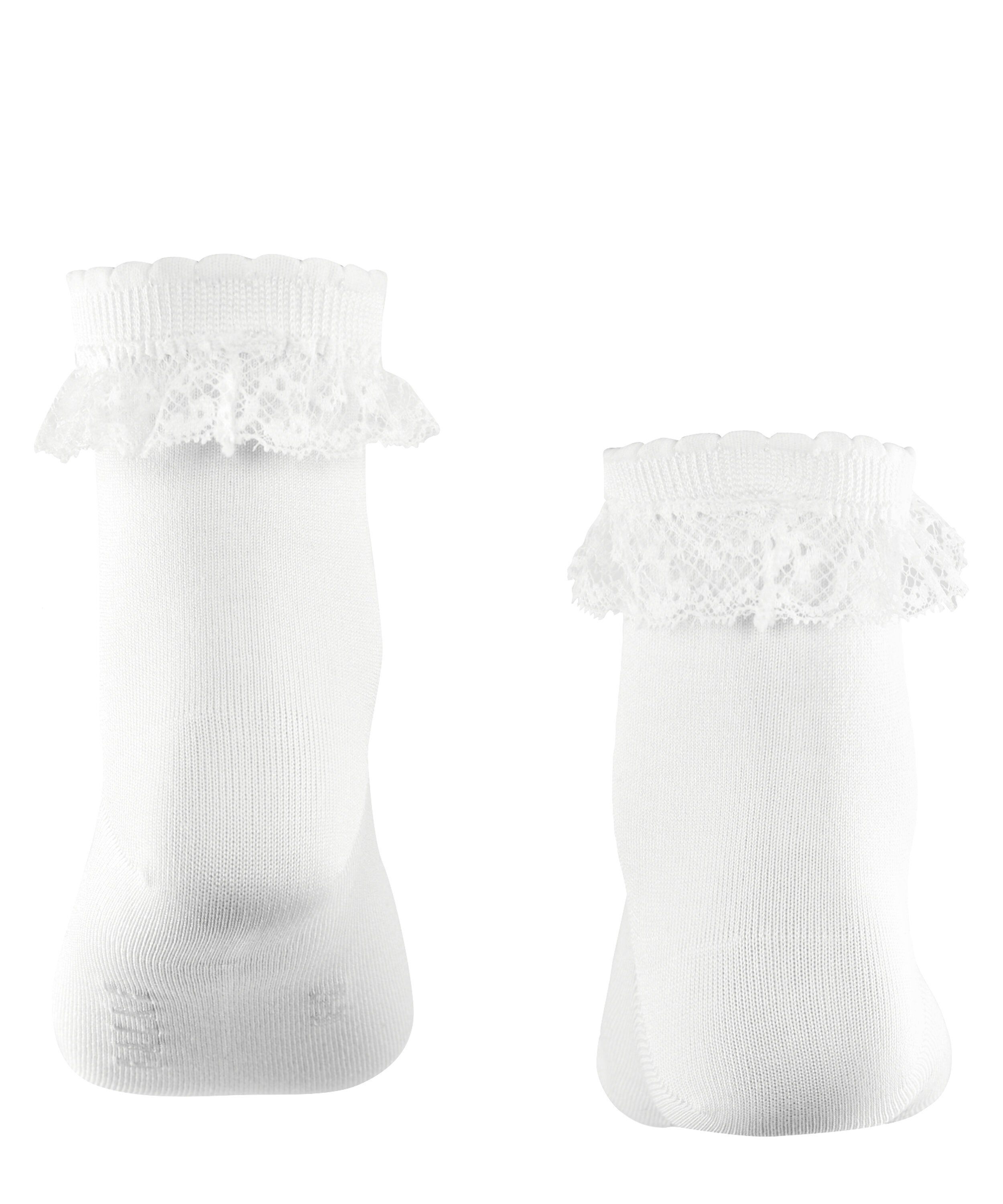 white Romantic (1-Paar) Lace (2000) Socken FALKE