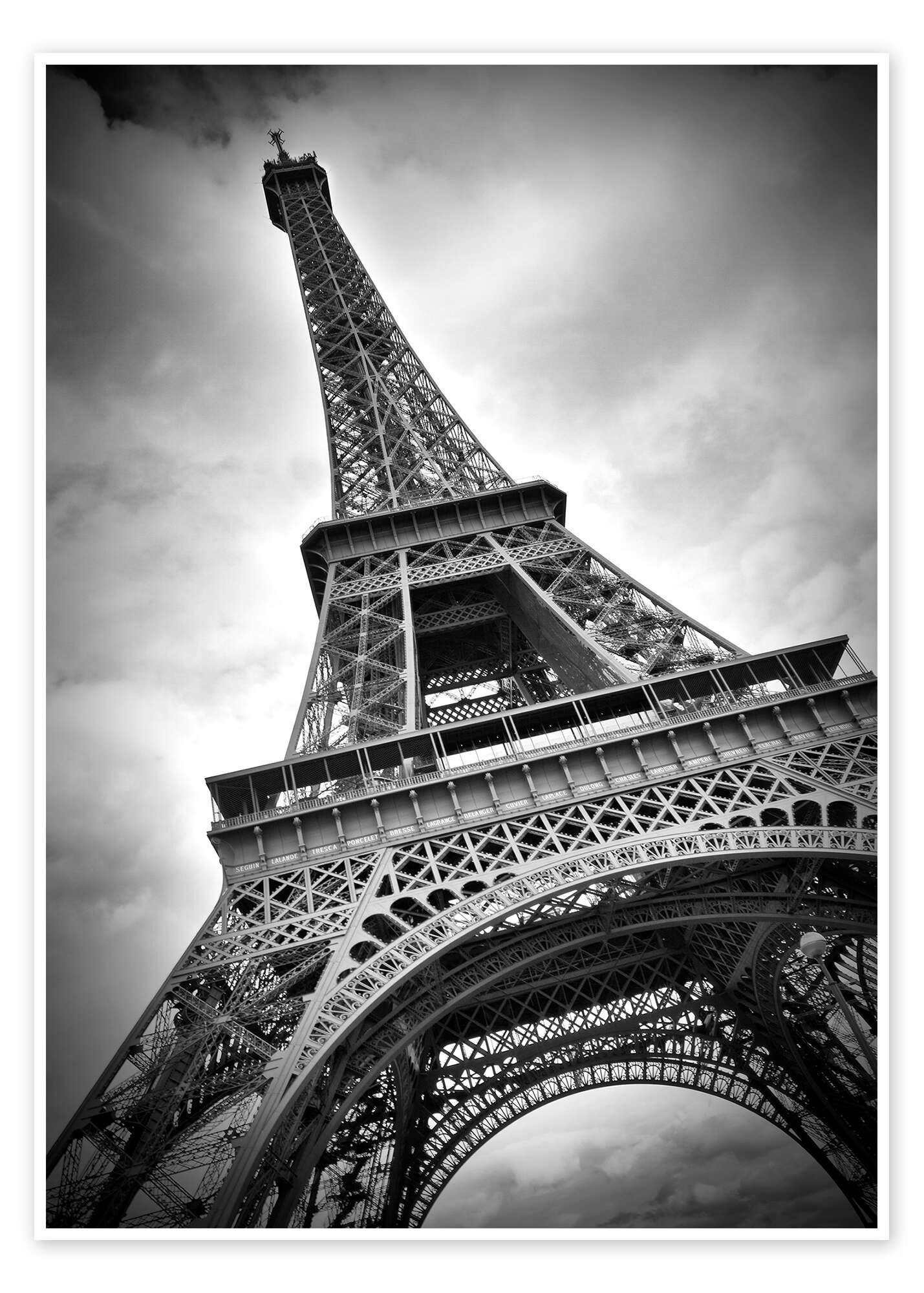Posterlounge Wandbild Eiffelturm PARIS III, Melanie Viola, erhältlich als Poster, Leinwandbild, Wandsticker oder Acrylglasbild