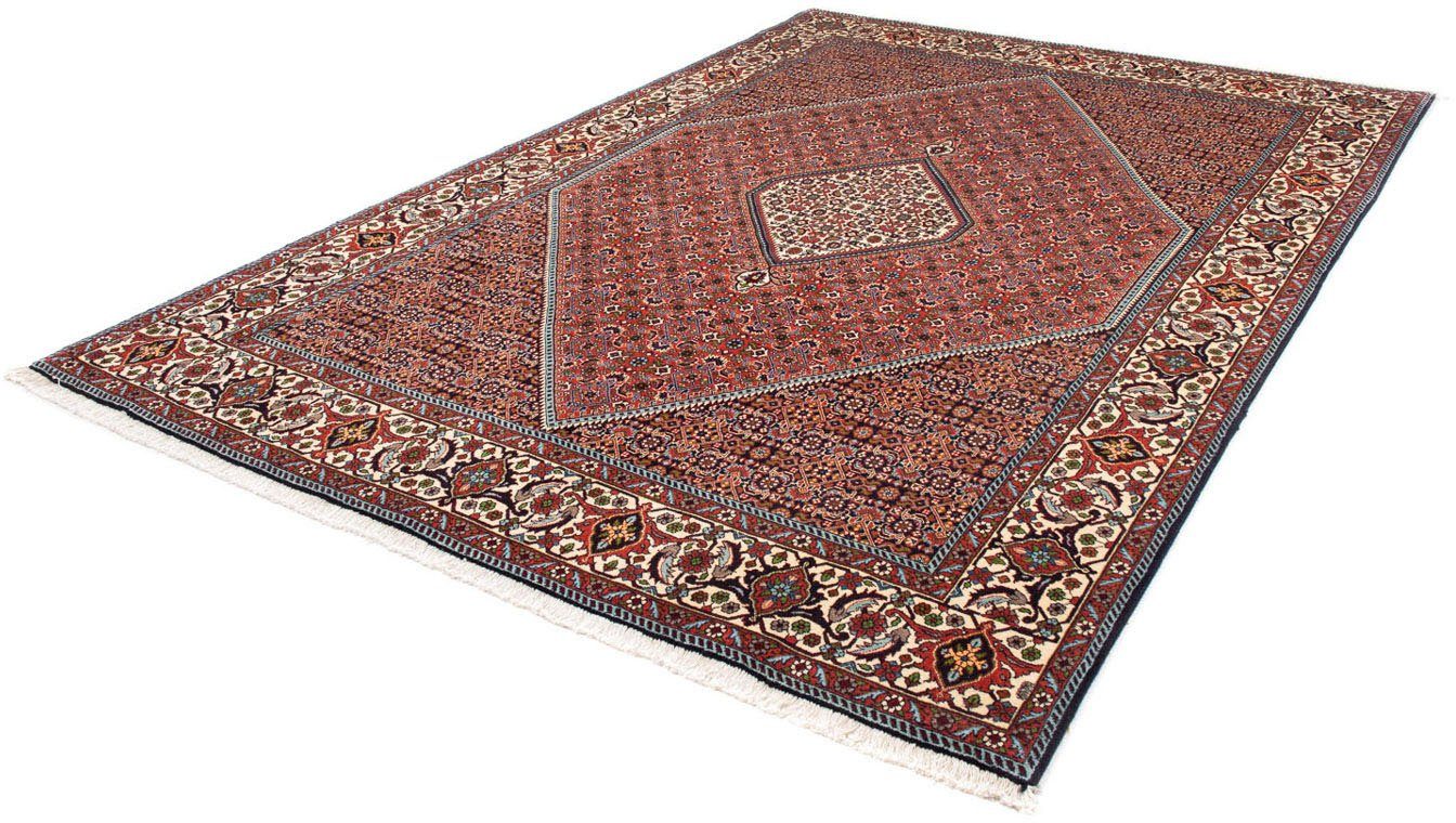 Orientteppich Perser - Bidjar - 300 x 202 cm - braun, morgenland, rechteckig, Höhe: 15 mm, Wohnzimmer, Handgeknüpft, Einzelstück mit Zertifikat