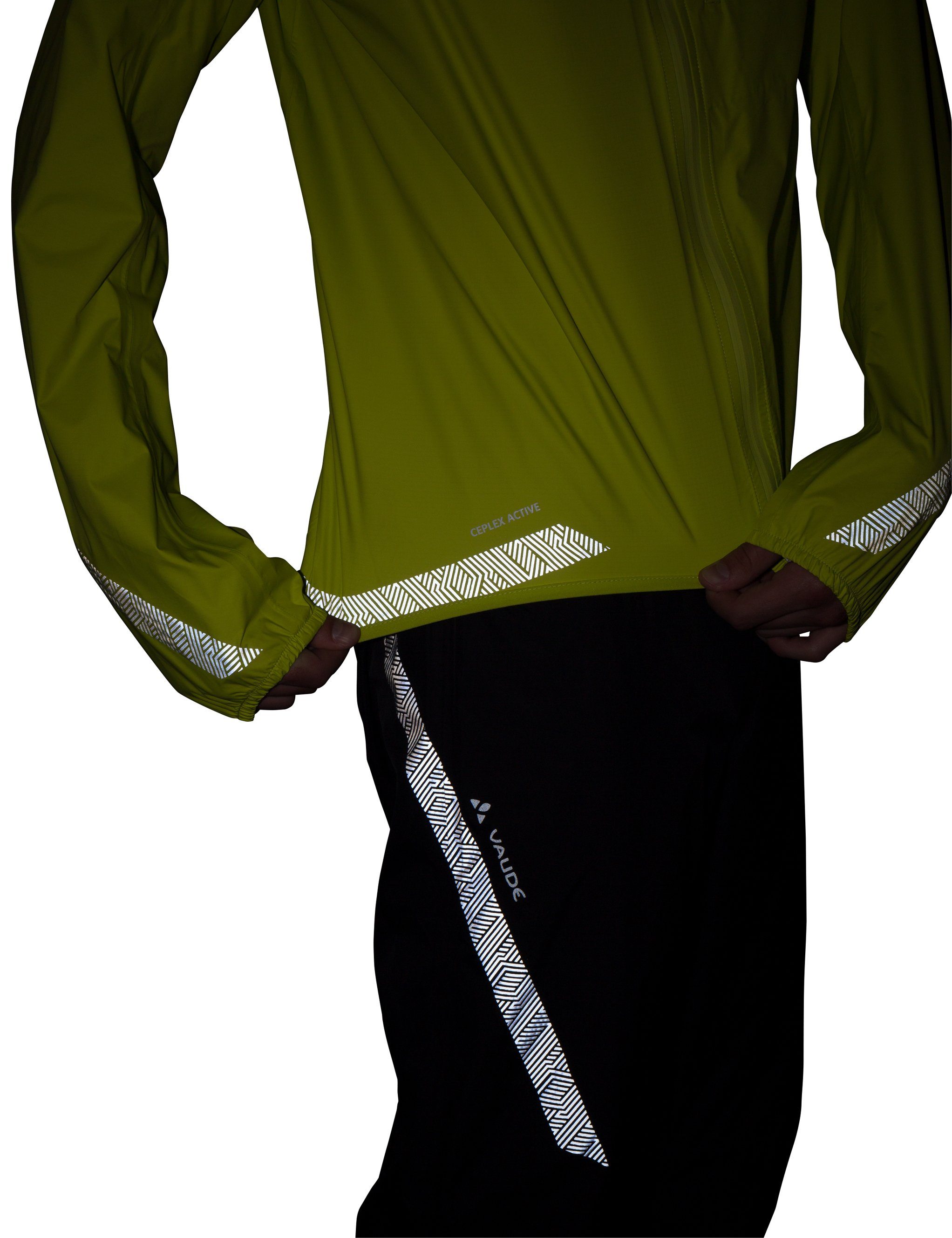 Luminum green Klimaneutral Men's bright II VAUDE kompensiert Jacket (1-St) Perf. Outdoorjacke