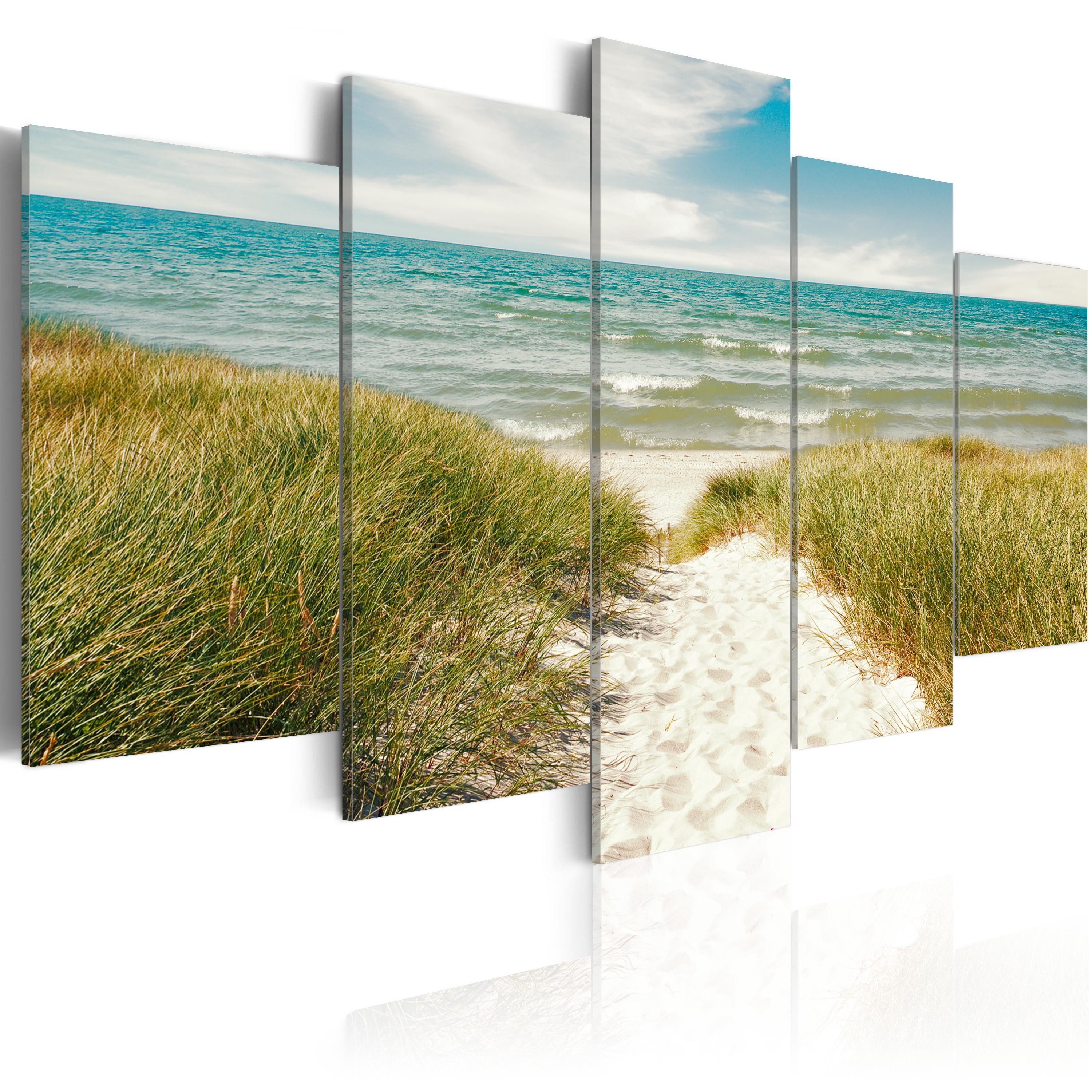 Basera® Wandbild Leinwandbild c-C-0039-b-n