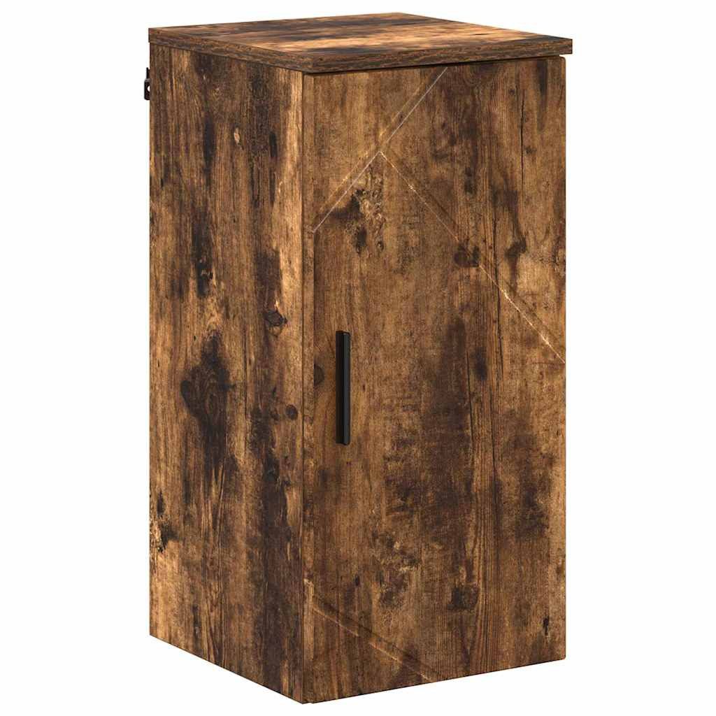 vidaXL Badezimmerspiegelschrank Badezimmer Schrank Räuchereiche 30 günstig online kaufen