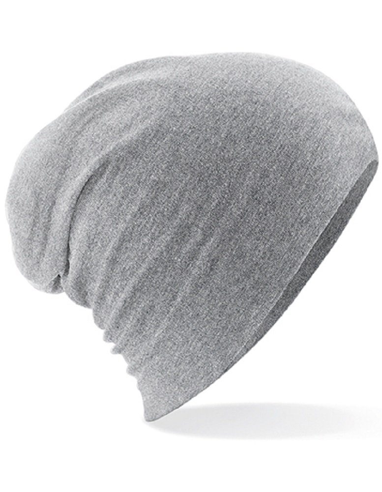 Beechfield® Beanie leichte Damen Mütze für Jugendliche u. Erwachsene für alle Jahreszeiten geeignet grau