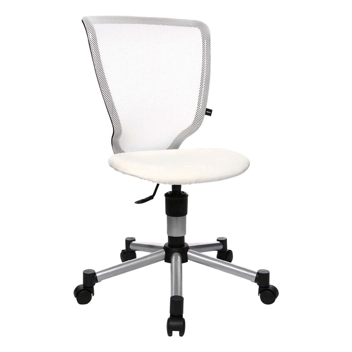 TOPSTAR Schreibtischstuhl Titan Junior, mit Muldensitz und Spezial-Kinder-Toplift, (ohne Armlehnen) weiß