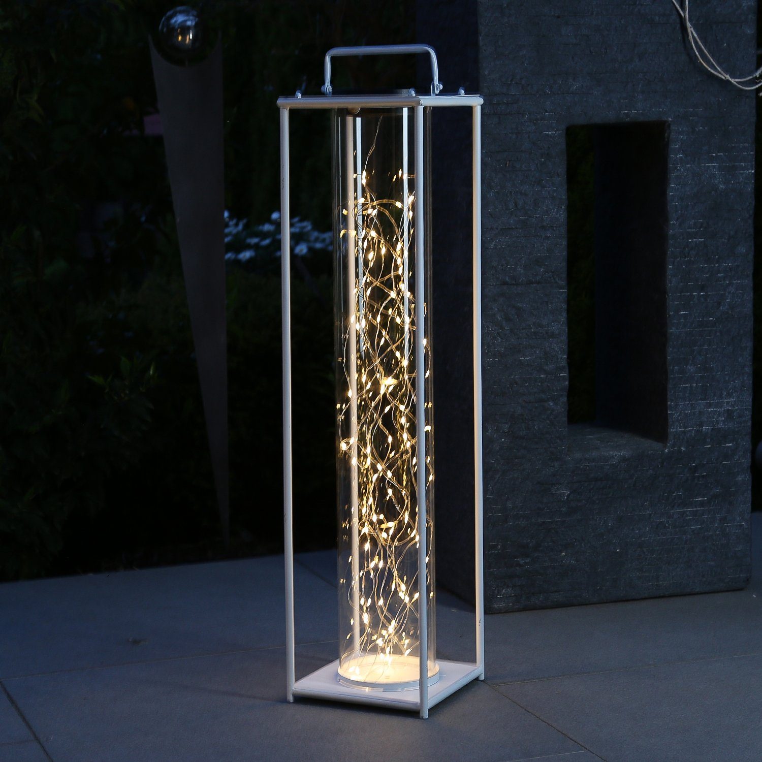 MARELIDA LED Laterne LED Solar Laterne Drahtlichterkette Gartenleuchte Lich günstig online kaufen