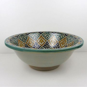 Casa Moro Waschbecken Orientalisches-Handbemaltes-Keramik-Waschbecken Fes19
