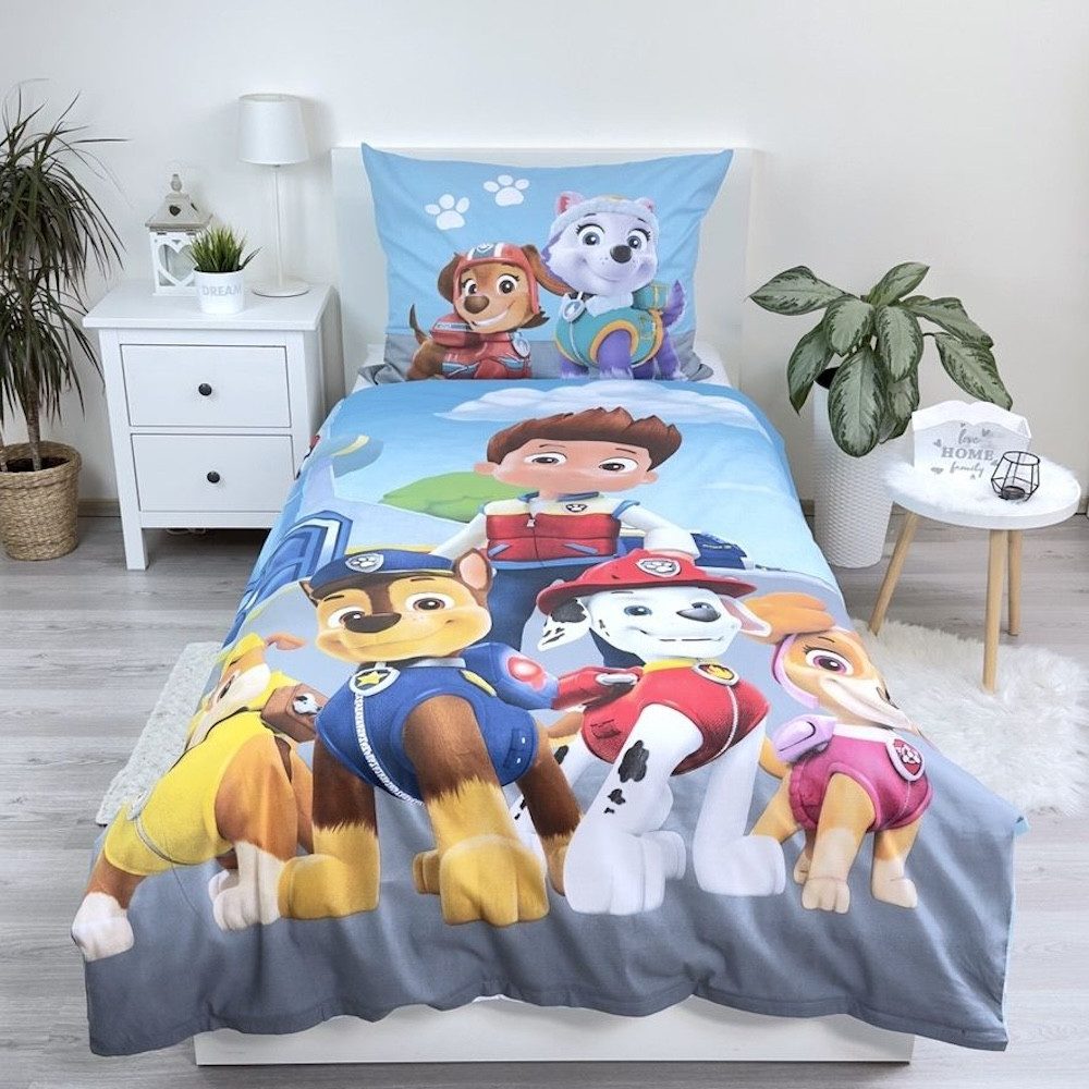 PAW PATROL Babybettwäsche Wendebettwäsche Paw Patrol günstig online kaufen