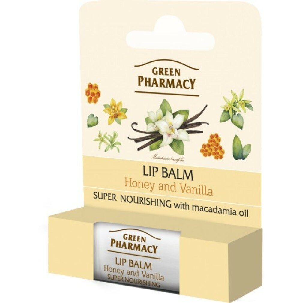 Green Pharmacy Lippenpflegemittel Grüne Apotheke Lippenbalsam Super Nourishing 1pc