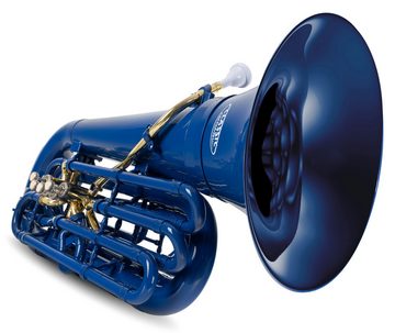 Classic Cantabile MardiBrass Kunststoff Bb Tuba Tuba, Set, Gigbag und Mundstück, Mundrohr und Maschine aus Messing
