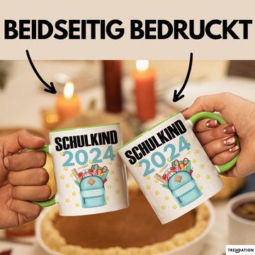 Trendation Tasse Trendation - Einschulung Mädchen Geschenk Schultüte Füllung Tasse