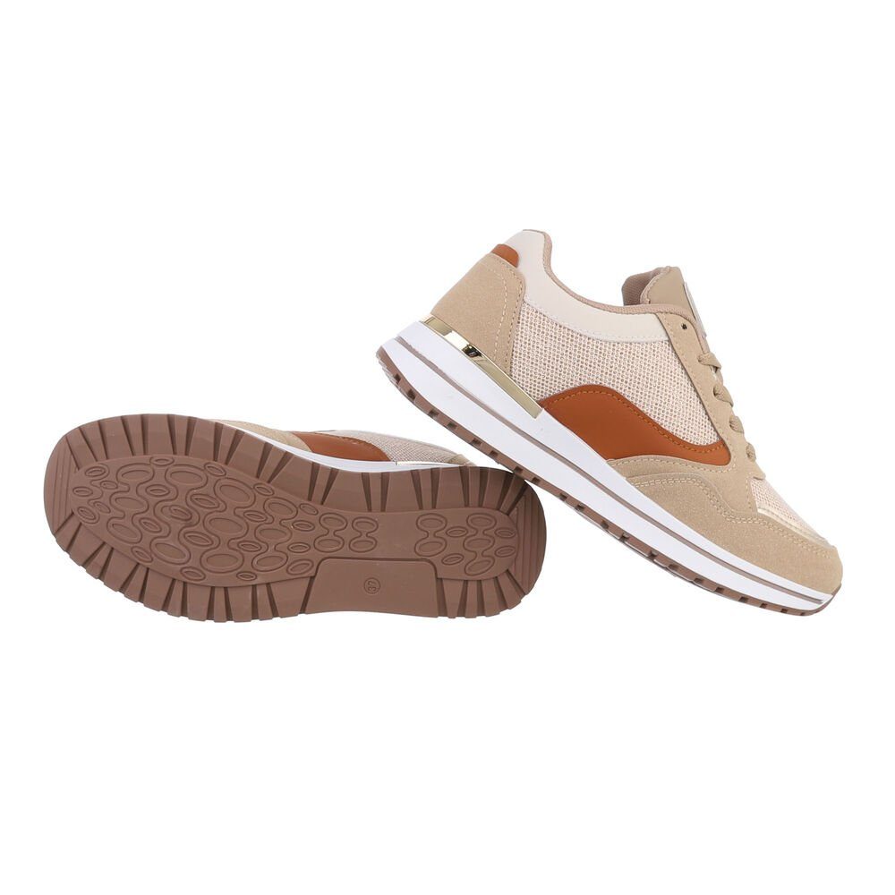 Ital-Design Damen Low-Top Freizeit Sneaker (85878166) Flach Sneakers Low in günstig online kaufen