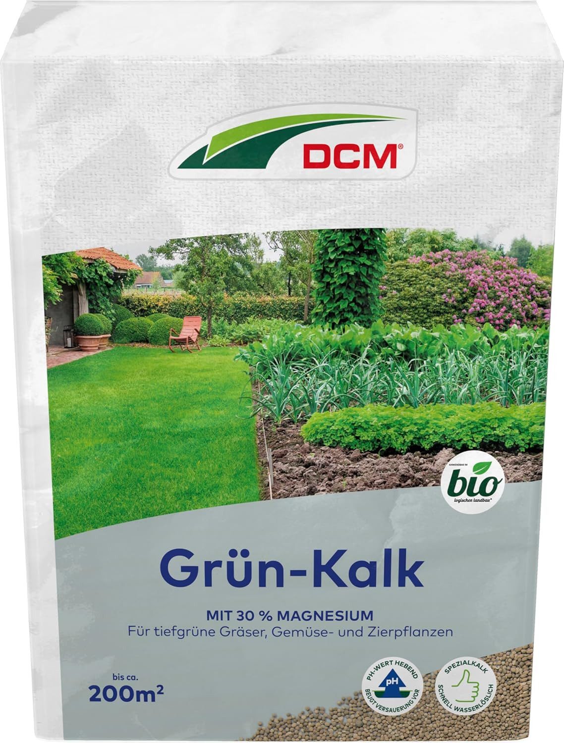 Rasenkalk Cuxin DCM Grün-Kalk 10 kg