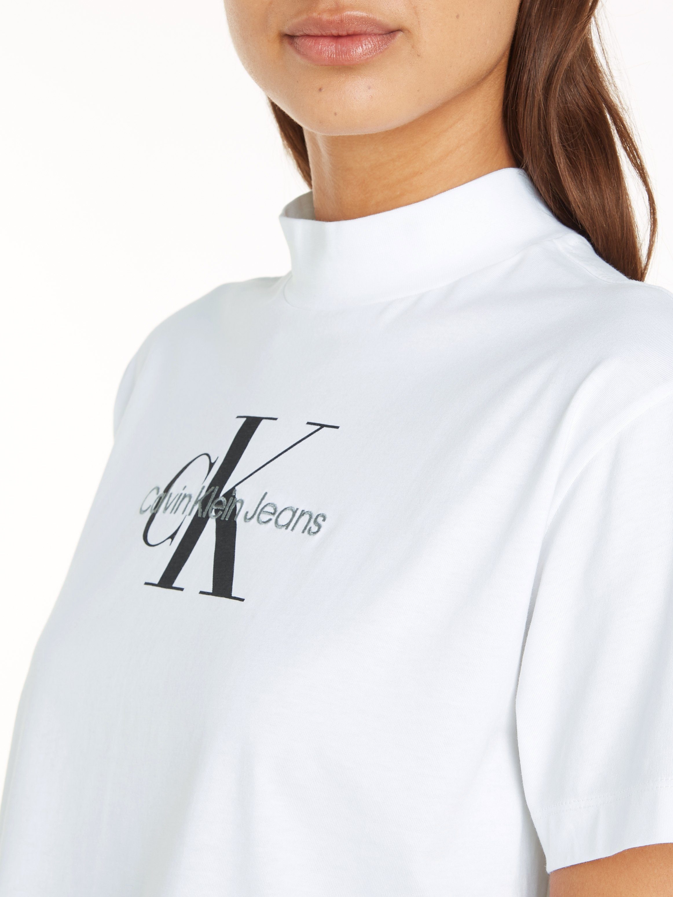 Calvin Klein Jeans MONOLOGO ARCHIVAL White T-Shirt Bright TEE