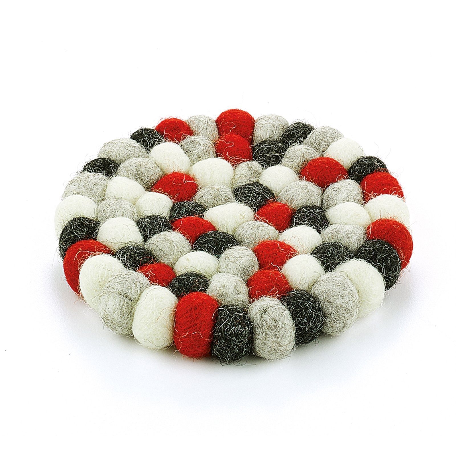 Cilio Glasuntersetzer Glasuntersetzer LANA rund, Stück, 1-tlg., Filz handgefertigt