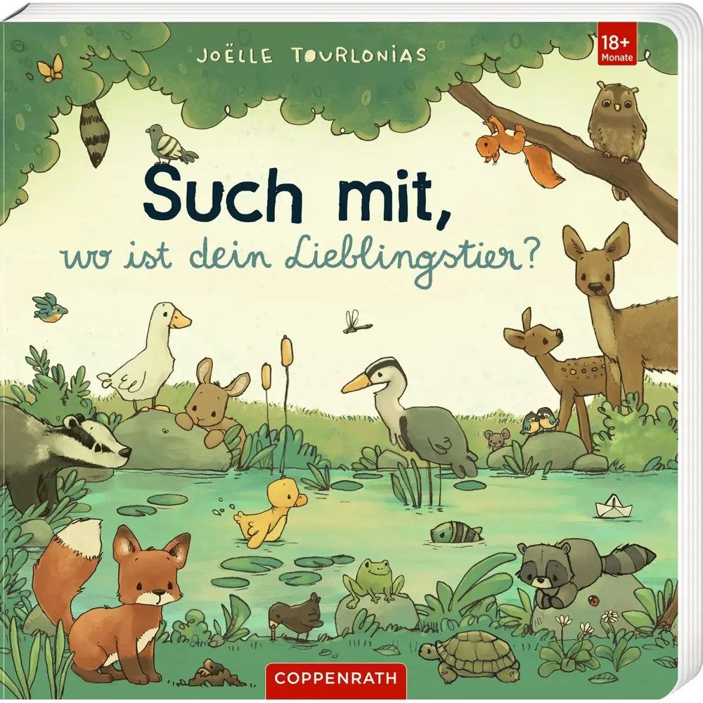 COPPENRATH DIE SPIEGELBURG Zeichenalbum Such mit, wo ist dein Lieblingstier? - Liebling