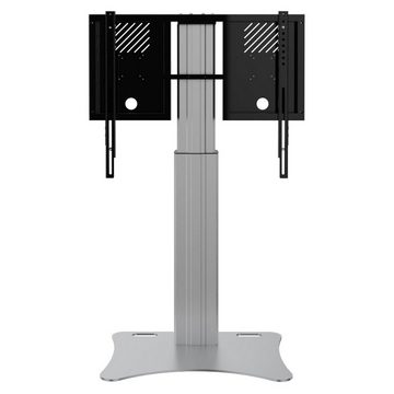 Celexon Expert Display-Ständer Adjust-4275PS - 50cm Hub TV-Wandhalterung, (bis 75 Zoll, elektrisch höhenverstellbar, max VESA 800 x 600, schwarz/silber)