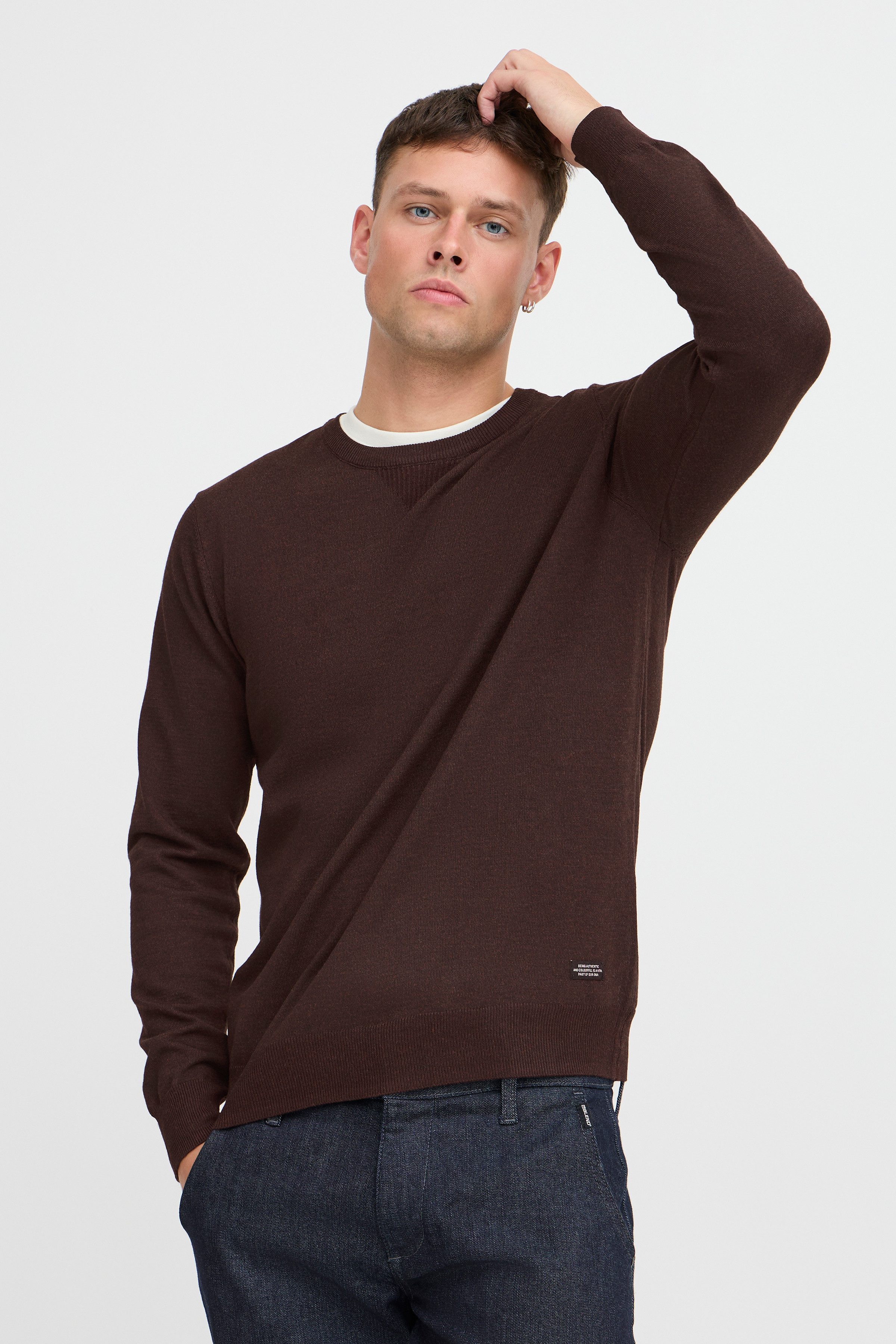 Rundhalspullover Pullover