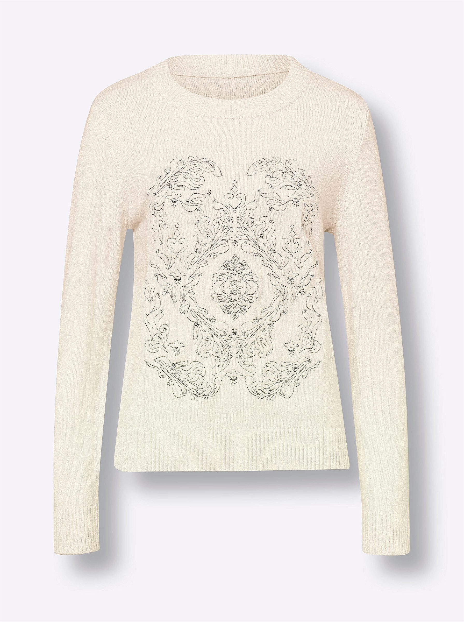 Strickpullover Pullover Langarm Feinstrick