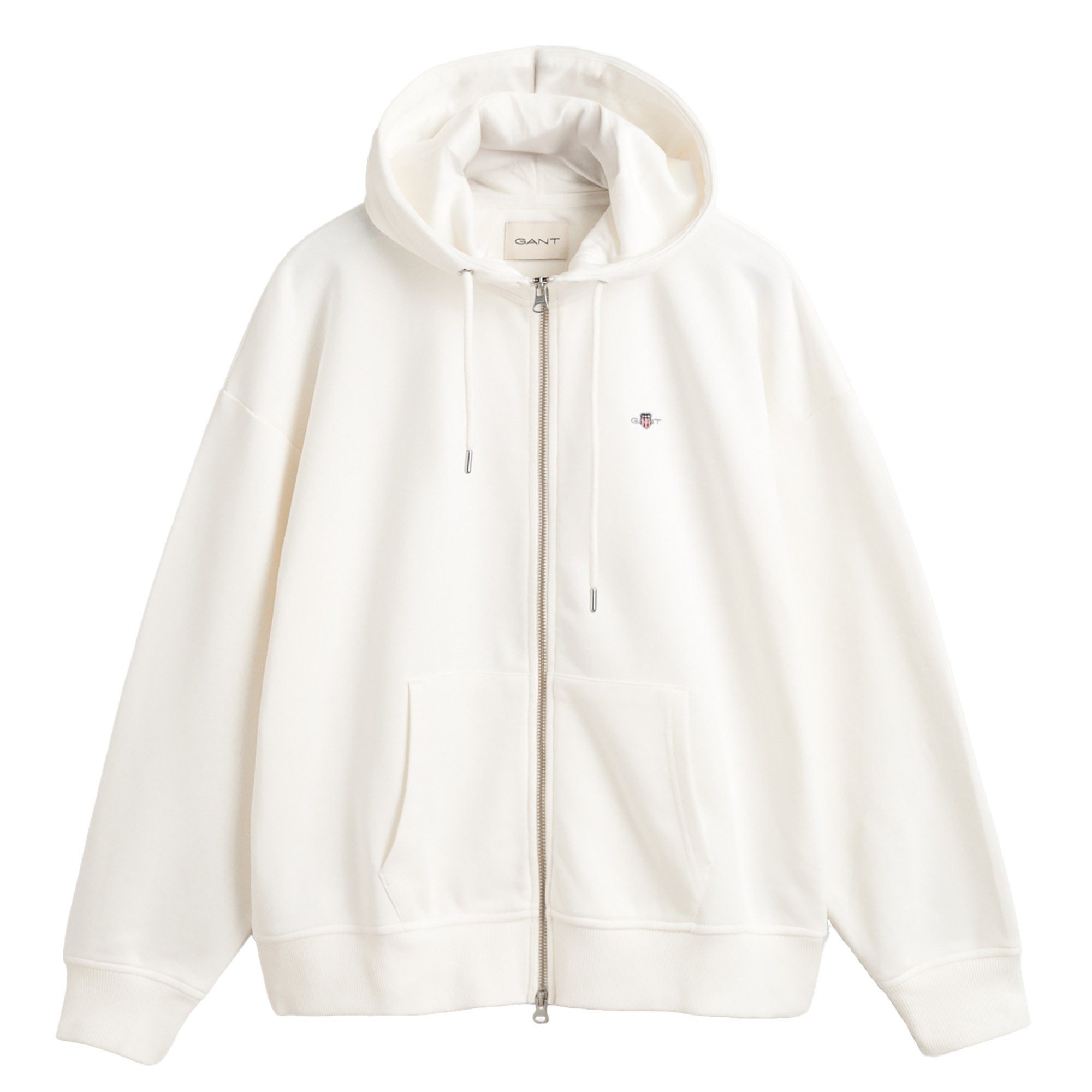 Sweater Damen Sweatjacke Baumwolle SHIELD ZIP HOODIE