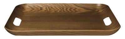 ASA SELECTION Servierplatte Holztablett rechteckig wood 45 x 36 cm, Holz, (Tablett)