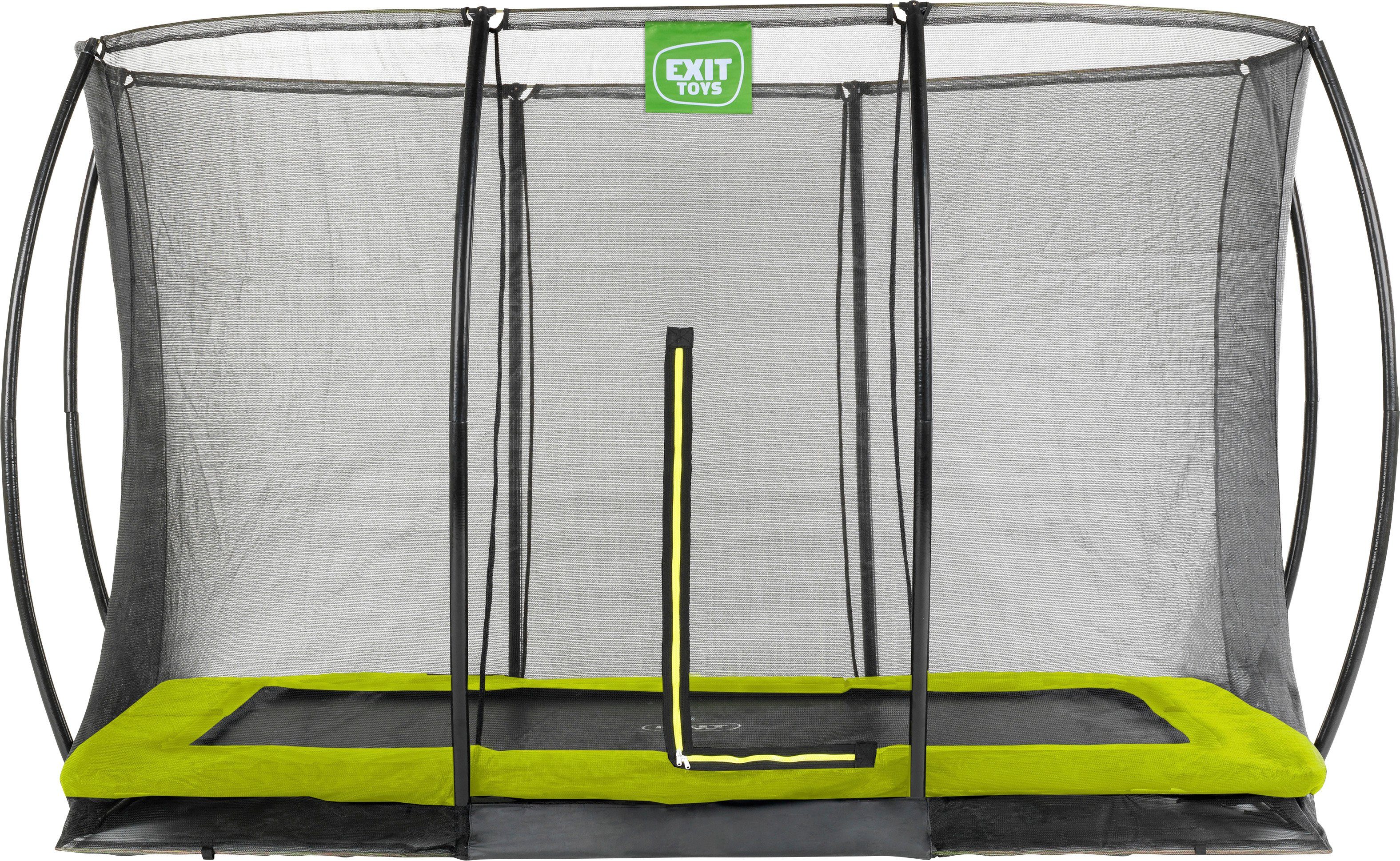 EXIT Bodentrampolin Silhouette Ground, mit Sicherheitsnetz