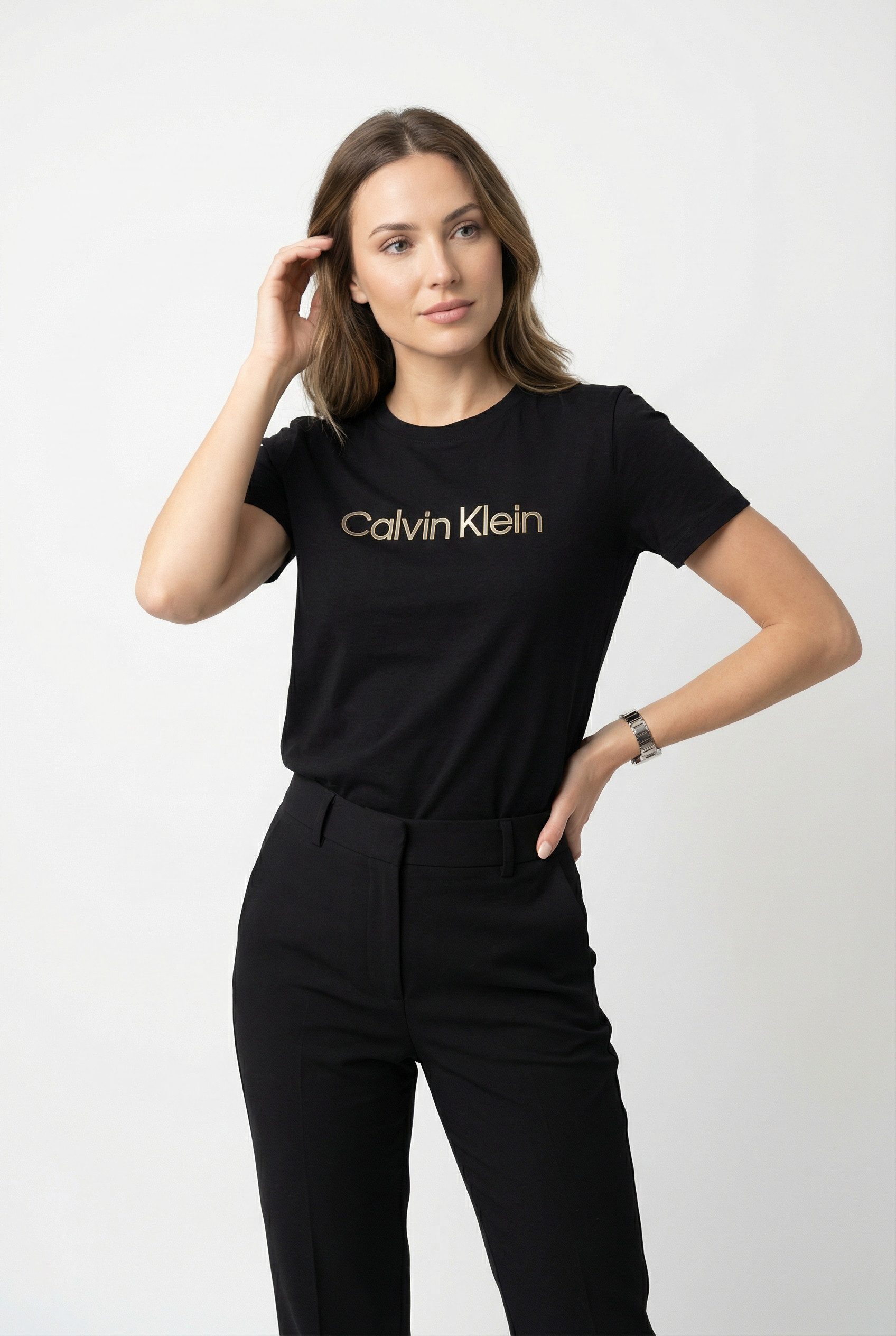 Calvin Klein Jeans T-Shirt Regular fit mit Rundhalsausschnitt günstig online kaufen