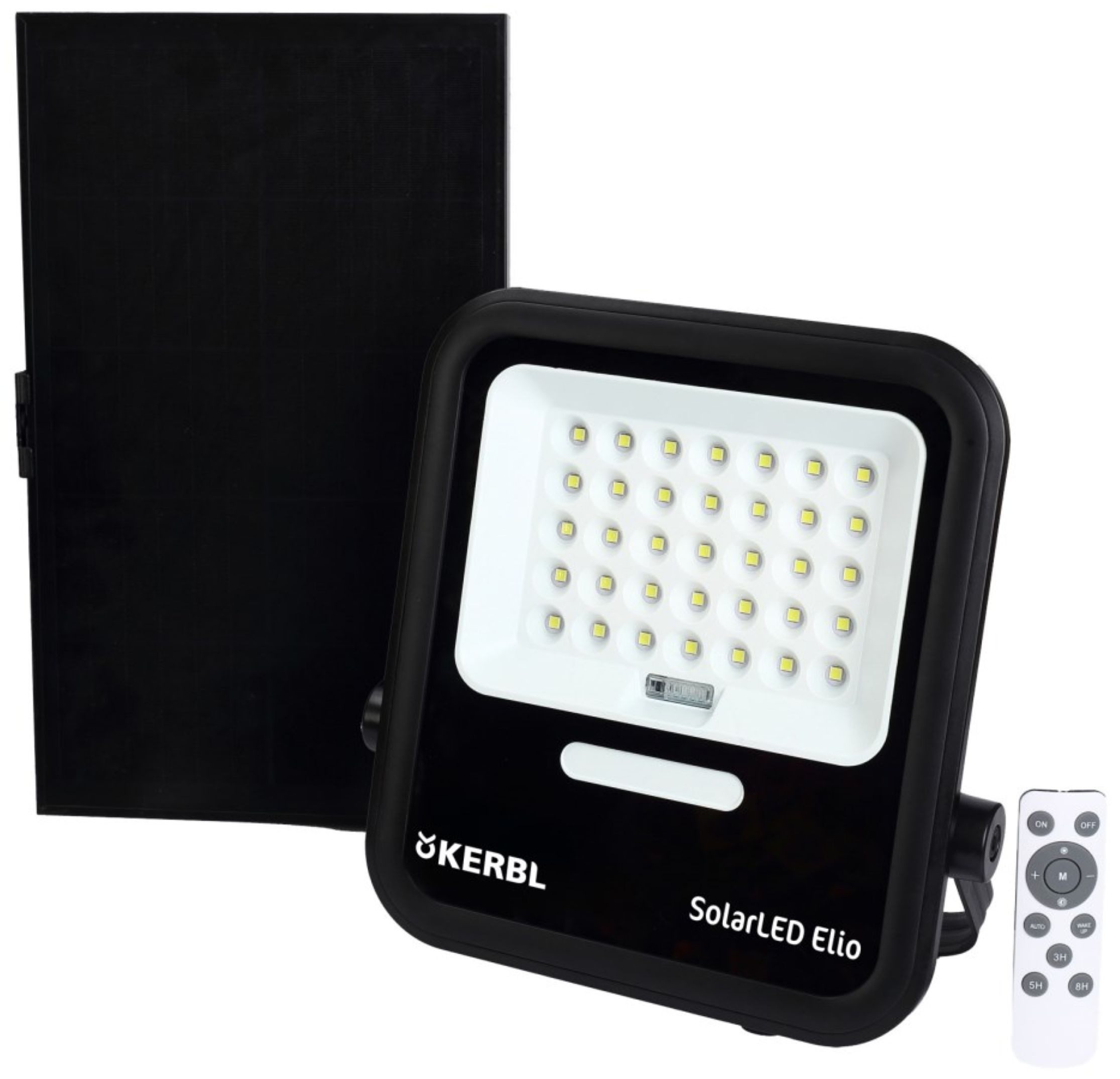 Kerbl LED Solarleuchte Kerbl LED-Außenstrahler SolarLED Elio, 345696