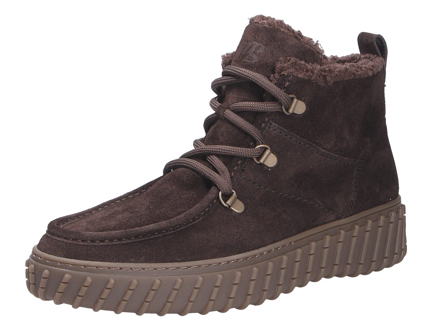 Paul Green Damen Schnürstiefel (Hochwertige Qualität) Echtleder