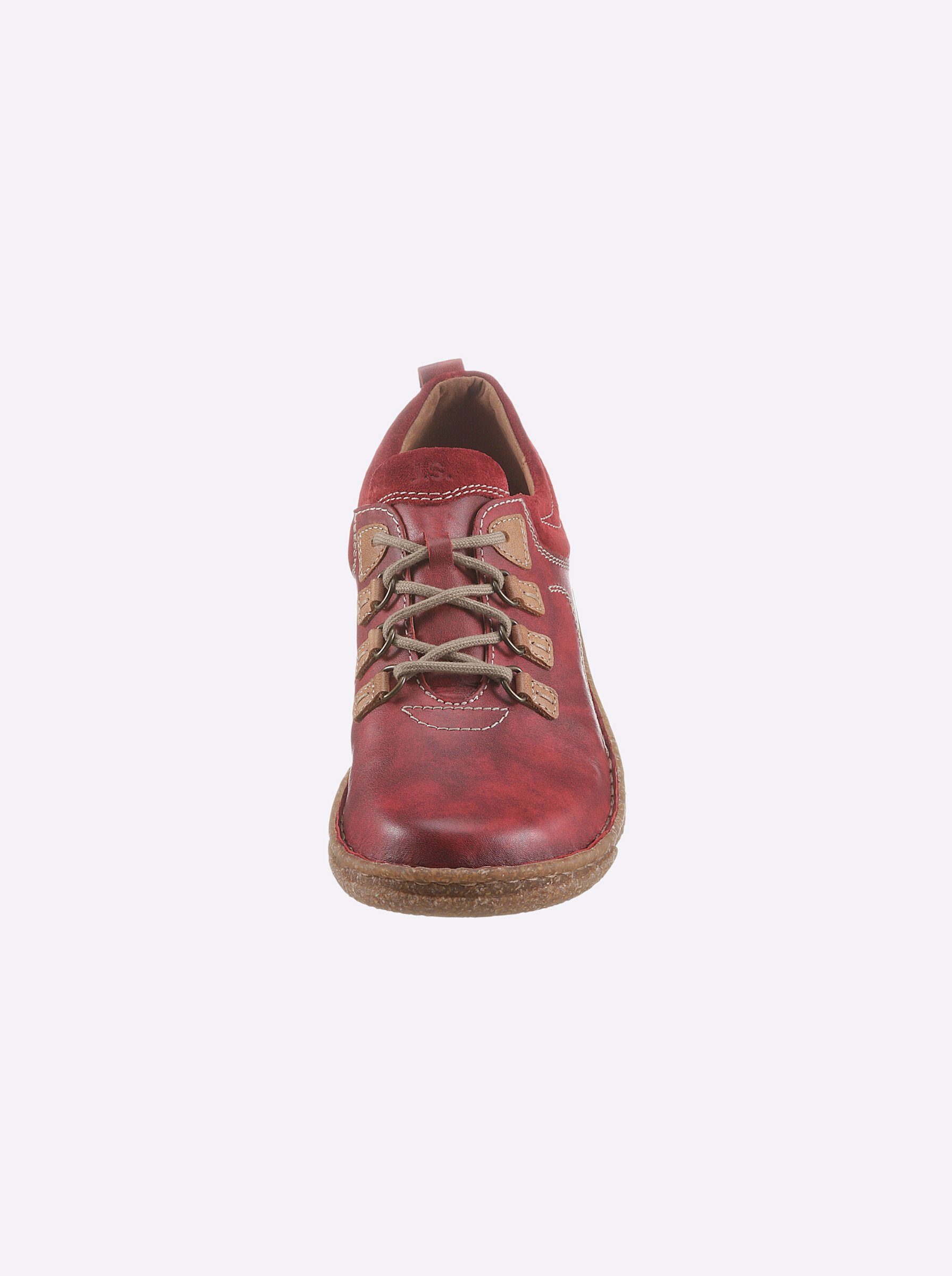 Seibel rot Josef Sneaker Wechselfußbett