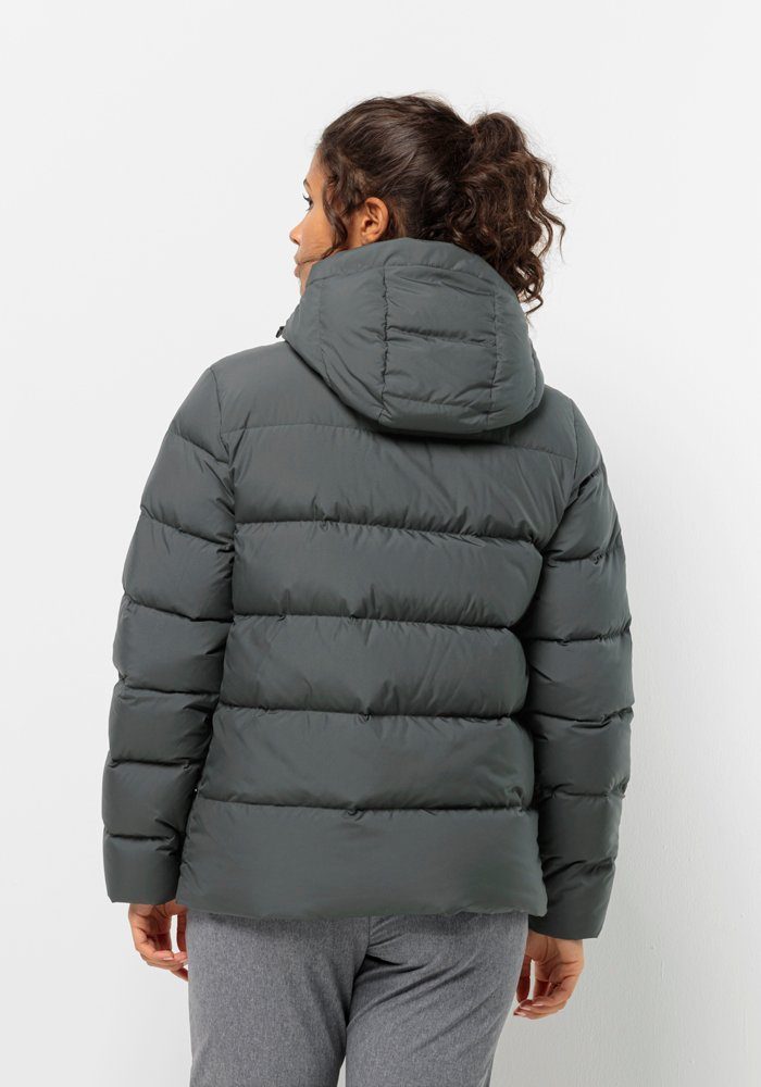 Wolfskin PALACE JACKET Jack W slate-green FROZEN Daunenjacke