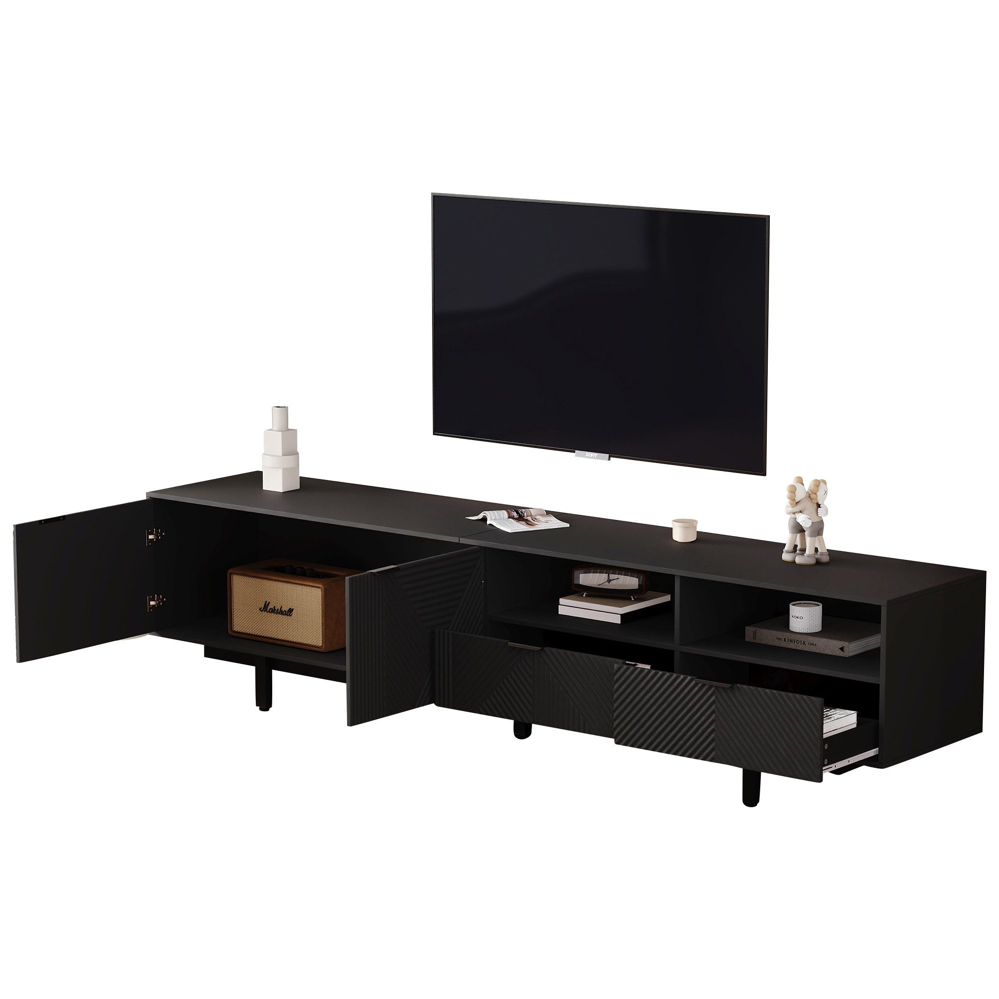 BlingBin Lowboard TV-Schrank, maximale Kapazität 90 günstig online kaufen