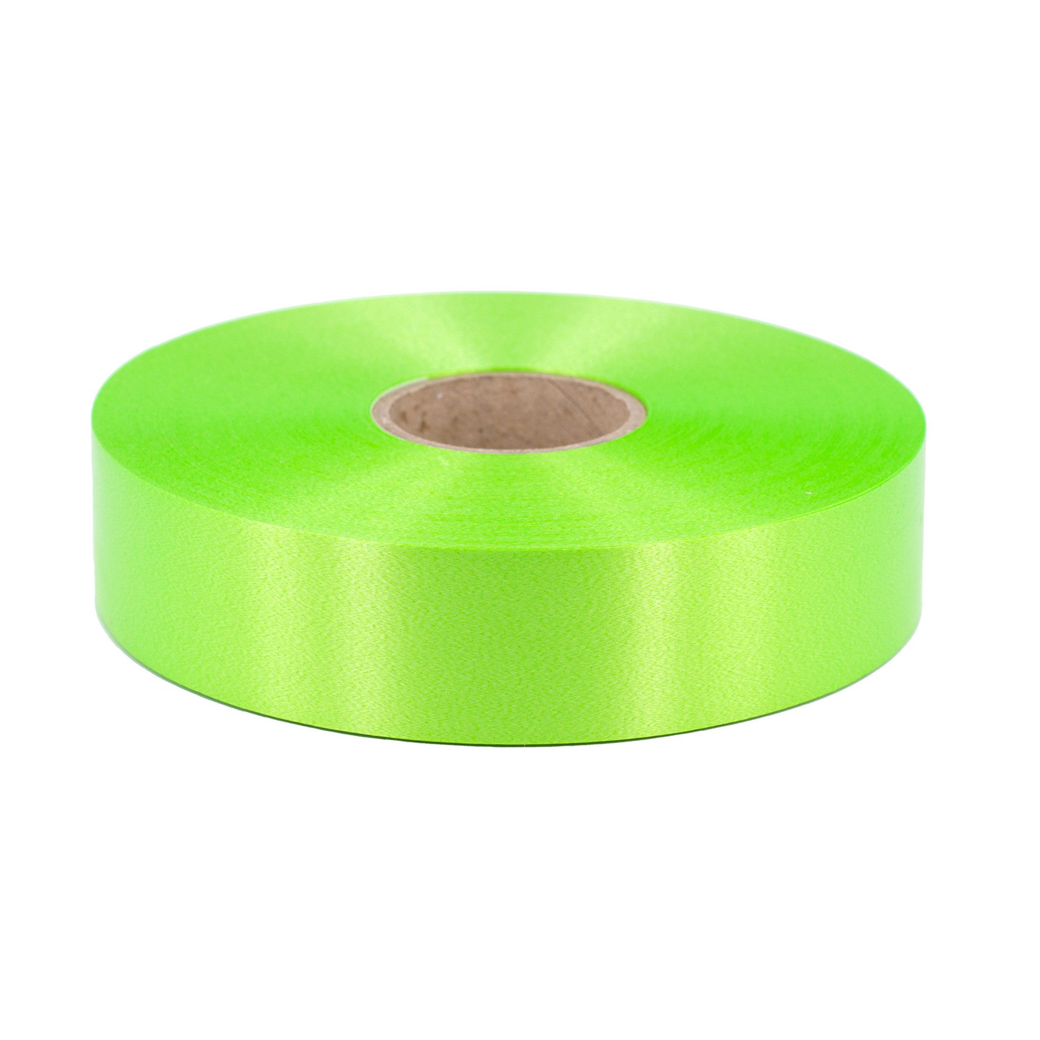 Star Geschenkband, Geschenkband Ringelband 31mm x 100m Rolle Lindgrün / Maigrün