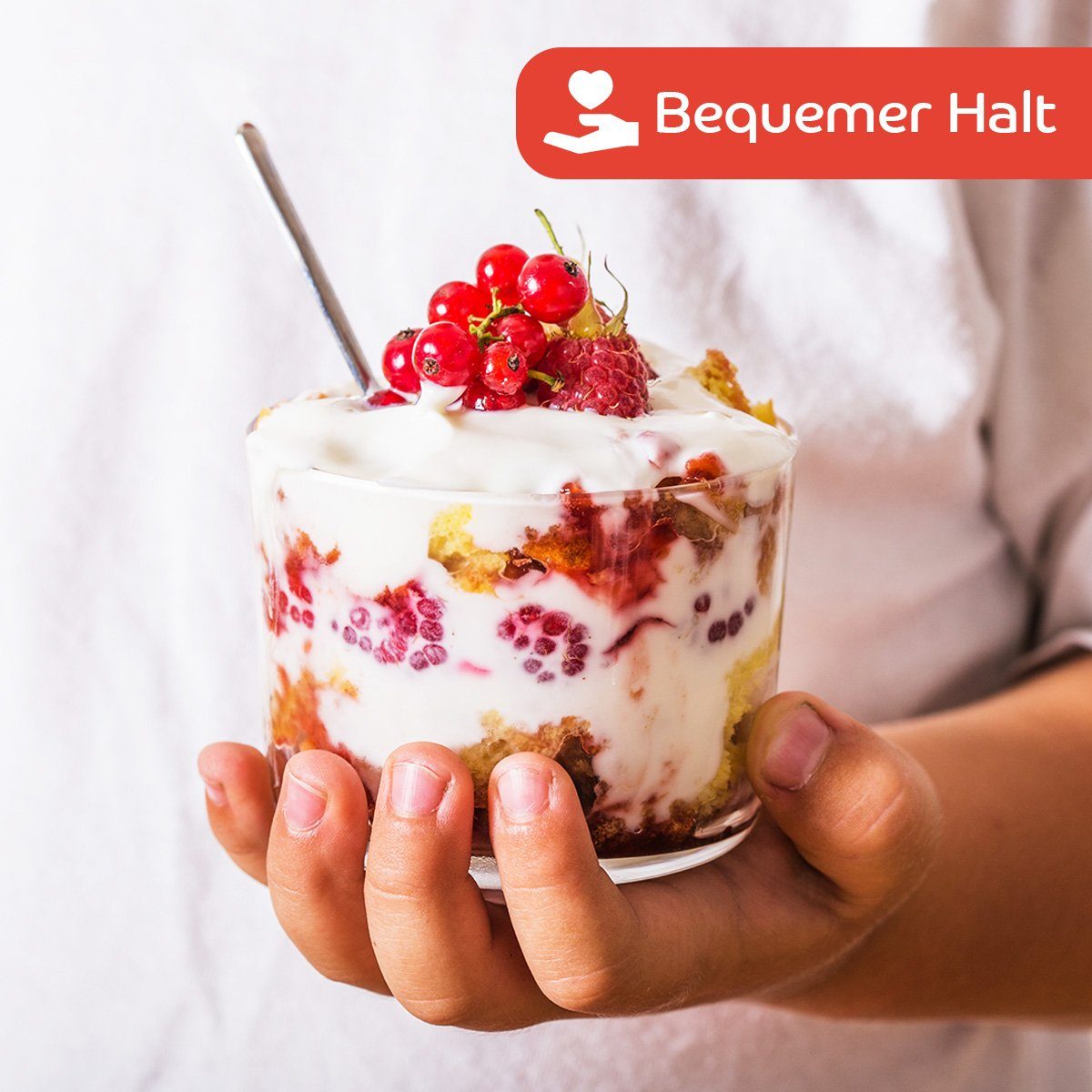 KONZEPT Dessertschale 6/12er Set Dessertgläser 150ml, transparente Dessertschalen aus Glas, (Set, 6-tlg), für Tiramisu, Panna Cotta, Eis, Pudding, Joghurt-Müsli