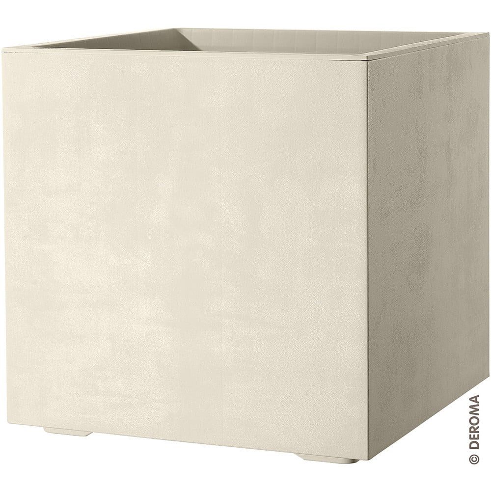 Deroma Pflanzkübel Deroma Pflanztopf Quadro Millennium Kunststoff 39