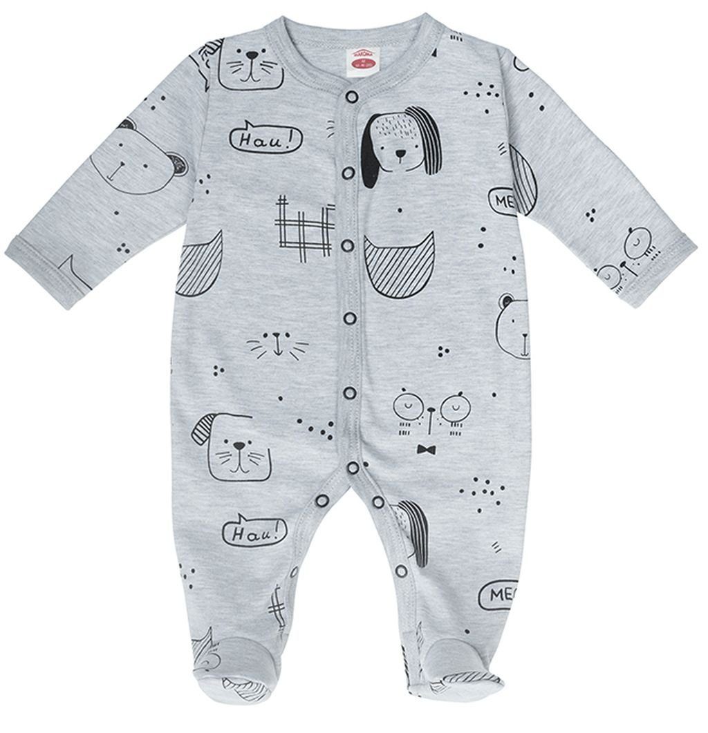 Schlafoverall »Baby Strampler Schlafstrampler Pyjama Schlafanzug Neutral  Jungen & Mädchen« 100% Baumwolle