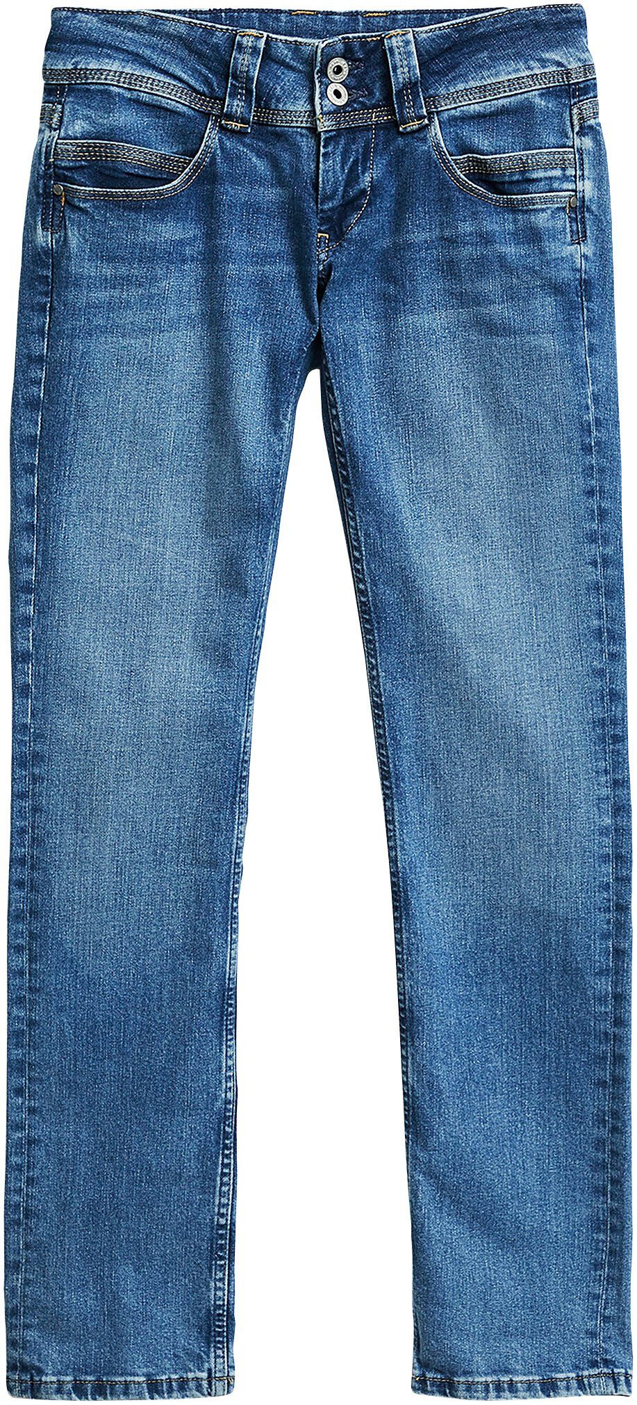 Regular-fit-Jeans Badge VENUS blue mit light Jeans Pepe