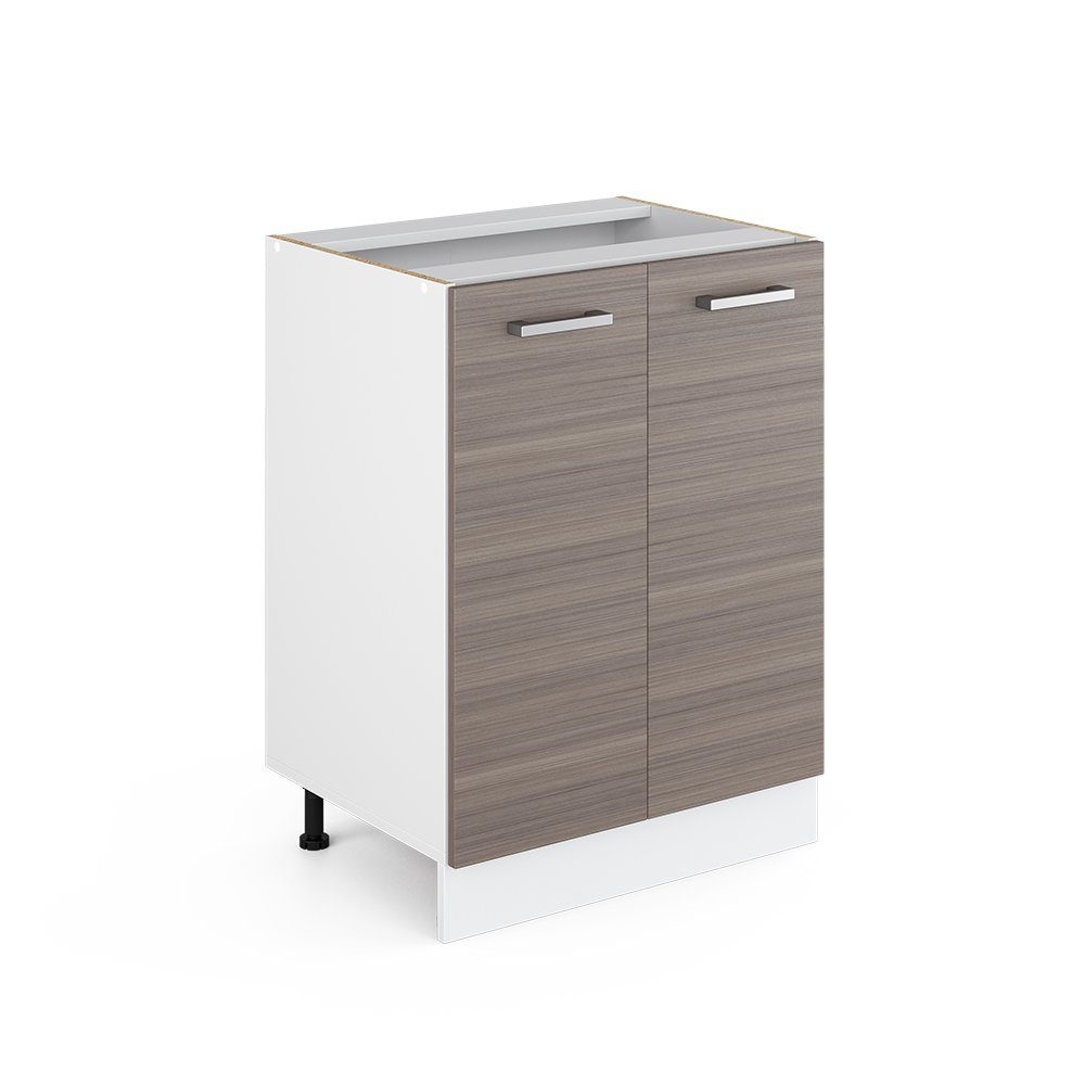Vicco Schranksystem R-Line, Grau/Weiß, 60 cm günstig online kaufen
