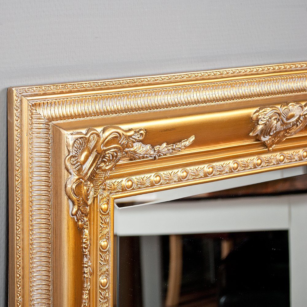 EVE LebensWohnArt Wandspiegel 180x100cm ca. Antik-Gold Spiegel