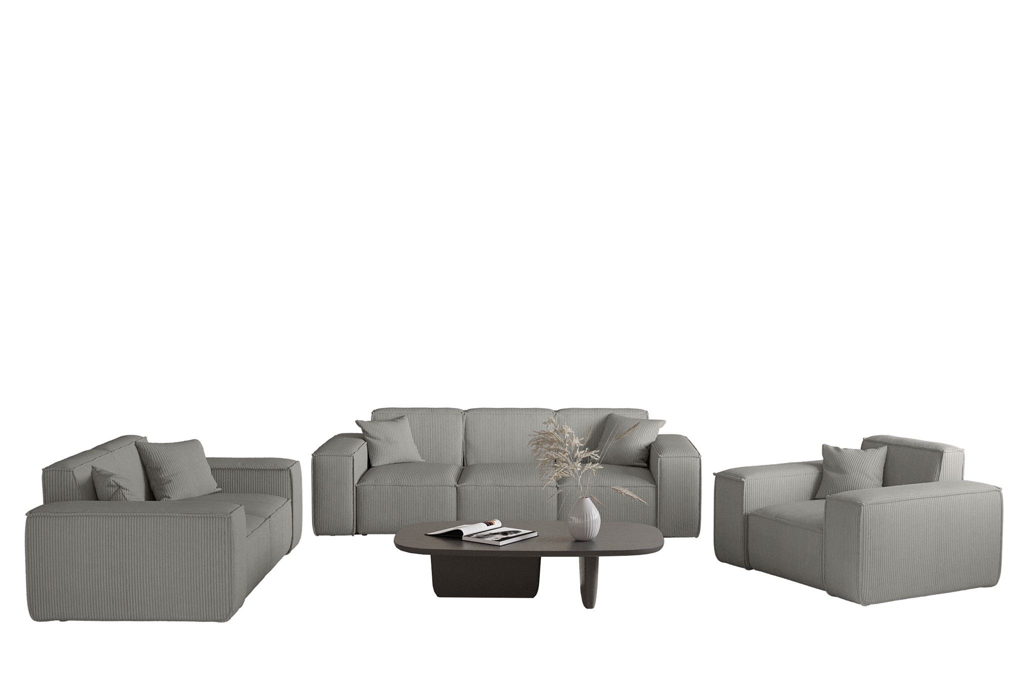 Fun Möbel Polstergarnitur Sofaset Designersofa CELES günstig online kaufen