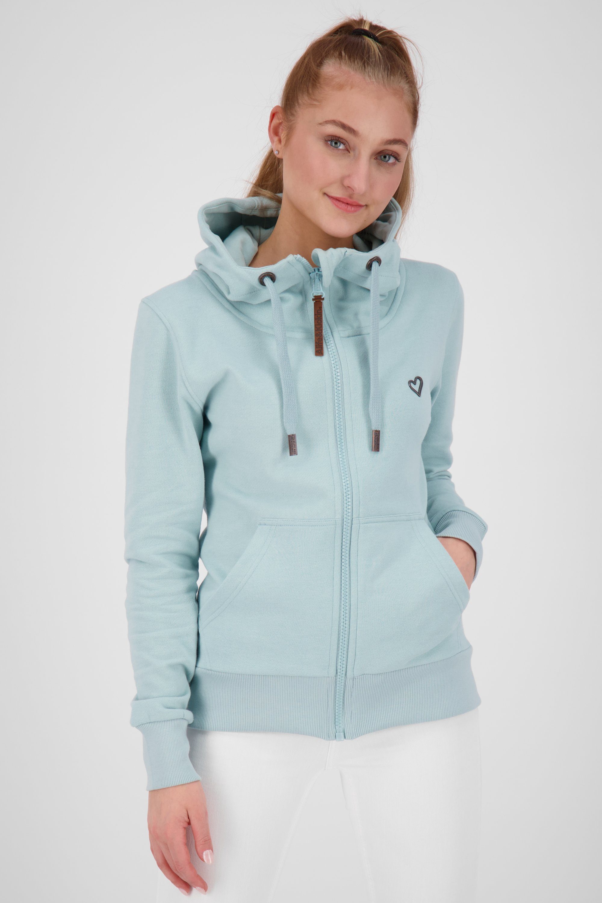 & YasminAK Alife Sweatjacket A Kickin ice Damen Kapuzensweatjacke, Sweatjacke Kapuzensweatjacke