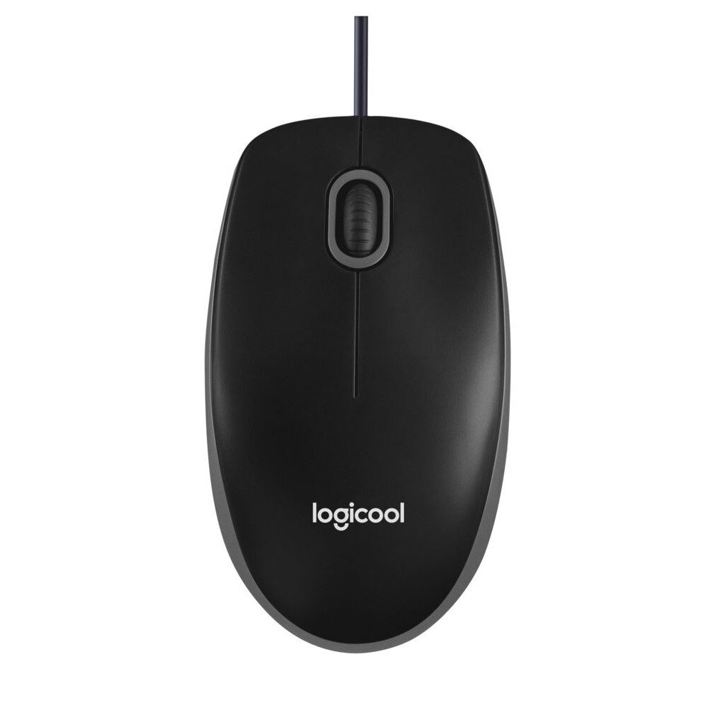 Logitech M100 - BLACK - EMEA Maus (kabelgebunden)
