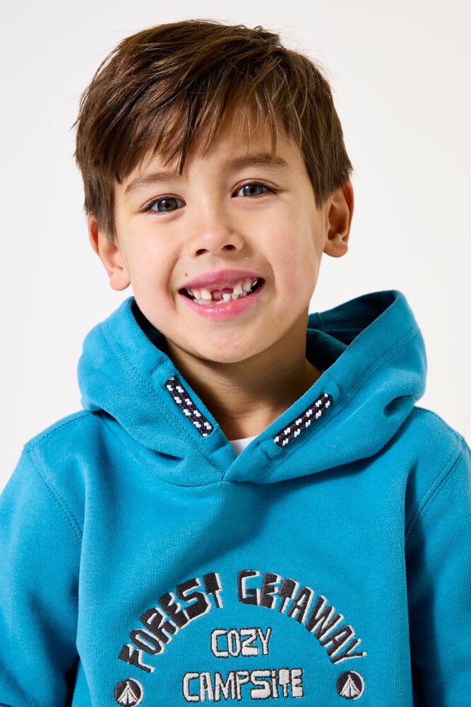 Garcia Kapuzensweatshirt Blauer Hoodie mit Kapuze (J554679872)