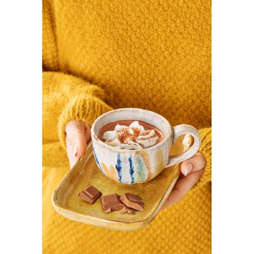 Ib Laursen Tasse Ib Laursen Tasse mit Henkel Trosa Blaue Struktur