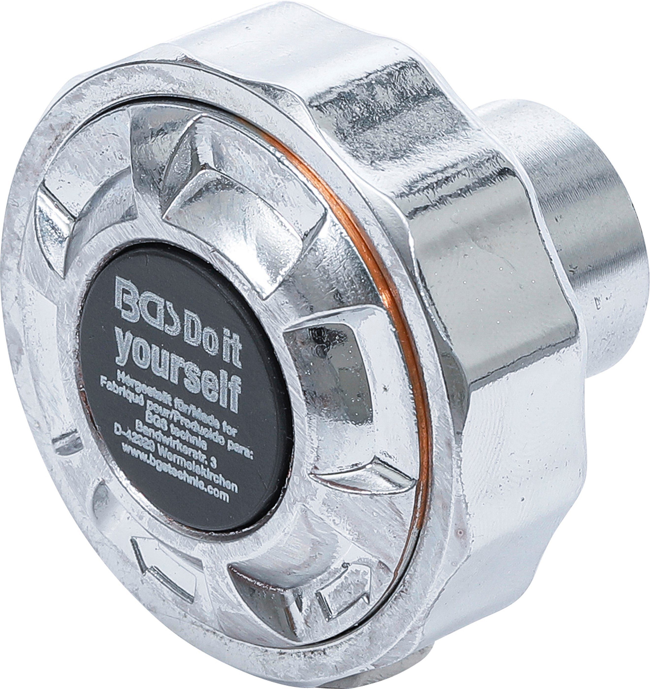Kraftmann Steckschlüssel Multi-Einsatz, mit Handratschen-Drehgriff, umschaltbar, SW 7-19 mm (1 St)